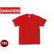 United Athle/ united a attrition 500102C 5.6 ounce T-shirt Kids size [100] ( red )