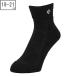 CONVERSE Converse [ унисекс ] новый лодыжка носки [ черный ][19-21cm]CB16006-1900