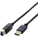 ELECOM 쥳 USB3.0֥/A-B/0.5m/֥å DH-AB3N05BK