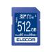 ELECOM 쥳  SDXC ǡ쥵ӥ ӥǥԡɥ饹б UHS-I U3 80MB/s 512GB MF-FS512GU13V3R