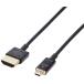 ELECOM Elecom premium высокая скорость HDMI кабель ( super тонкий ) 1.0m DH-HDP14SSU10BK
