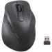 ELECOM �G���R�� �}�E�X/EX-G/2023�N���f��/�E���p/L�T�C�Y/����2.4GHz/5�{�^��/�R��/�É��݌v/�u���b�N M-XGL30DBSKBK