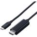 ELECOM Elecom изображение изменение кабель /USB Type-C-HDMI/ зеркало кольцо соответствует /60Hz/ мягкость /1.0m/ черный MPA-CHDMIY10BK3