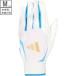 adidas Adidas [ в общем ][ левый рука для / правый для метания ]41fi- Rudy ng перчатка [M/24-25cm][ белый × Sky голубой ] LBG604A