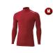 YONEX/ Yonex с высоким воротником рубашка с длинным рукавом M размер ( wine red ) STBF1015-037