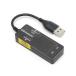 ルートアール  QC2.0対応 USB簡易電圧電流チェッカー RT-USBVA3HV