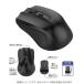  M ti-esSE-MA2402BK 2.4Ghz беспроводной подключение беспроводной оптическая мышь ( тип аккумулятора ) черный 