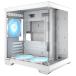 OkinosokinosMicro-ATX соответствует стойка отсутствует PC кейс ARGB вентилятор 3 шт стандарт установка белый Mirage 4 ARGB White