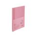 ta...A4 прозрачный файл A4 штамп вертикальный type (30 карман ) розовый 109991080