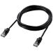 ELECOM �G���R�� CAT5E���� ���炩LAN�P�[�u�� 2m �u���b�N LD-CTY/BK2