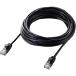 ELECOM �G���R�� CAT5E���� ���炩LAN�P�[�u�� 5m �u���b�N LD-CTY/BK5