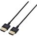 ELECOM Elecom HDMI кабель / Ultra тонкий /i-sa сеть соответствует /1.0m CAC-HD14US10BK