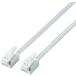 ELECOM Elecom ушко поломка предотвращение modular кабель 1.0m белый MJ-T1WH