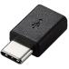 ELECOM 쥳 ޥUSBѴץ/USB(microB᥹)-USB(C)/֥å MPA-MBFCMADNBK