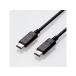 ELECOM GR  USB2.0P[u/C-C^Cv/Fؕi/PDΉ/5Ao/1.5m/ubN U2C-CC5P15NBK