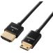 ELECOM Elecom HDMI кабель /i-sa сеть соответствует / super тонкий /mini/1.0m/ черный DH-HD14SSM10BK