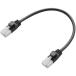 ELECOM 쥳 餫LAN֥/CAT6/ޤɻ/ûܥѥå/0.15m/֥å LD-GPYTB/BK015