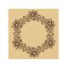 ARTE arte дерево штамп G рисунок : цветок Circle WS-G-07