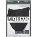 IRIS OHYAMA �����ꥹ������� DAILY FIT MASK Ω�� �դĤ��磻�ɥ����� 5���� �֥�å� RK-F5MBK