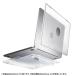  Sanwa Supply MacBook Pro для жесткий чехол ( подставка имеется ) IN-CMACP1401CL