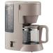 ZOJIRUSHI Zojirushi EC-MA60-TZ grayish Brown кофеварка .. через карниз тип 810mL кофейная чашка примерно 1~6 кубок 