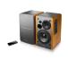 Edifier Эдди fire R1280T книжная полка динамик 2.0ch высококачественный звук 42W RCA ввод под дерево с дистанционным пультом . Brown ED-R1280T-C