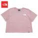  Ρե THE NORTH FACE W SIMPLE DOME CROPPED S ץɡ åץT åԥ󥰲ǽ¨ȯۡMetal Pink NF0A87U4 0SO