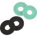 Fender(ե) Fender Strap Block, 4-Pack, Black (2) and Surf Green (2)