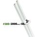 �y�ԃV�[�g0.1 �|���t�B���� ���� ���� ��0.1mm 2�{ ���X�i #200 2000mm�~50m �{���V�[�g ���� 2�܂� �_�u�� W