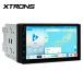 XTRONS �f�B�X�v���C�I�[�f�B�I 7�C���` �J�[�i�r 2DIN �f���A��Bluetooth �����ڑ� Android15 �J�[�I�[�f�B�I 8+128GB CarPlay android auto 4G LTE�iTIMH700L)