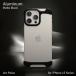[Arc Pulse официальный ][iPhone15*16 серии ] кейс бампер aluminium * матовый черный Arc Pulse arc Pal siPhone16/16Plus/iPhone15/15Pro/15Plus/15ProMax