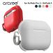AirPods Pro 3 / AirPods 4 ���ꥳ�� ������ araree silicon case POPS [ �磻��쥹���� Qi �б� O����դ�] �������ݥå� �ץ�