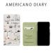  ȥåȡiPhone X Happymori Americano Diary Ģ ʥϥåԡ ꥫΥ꡼˥ե С