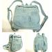  Yokohama новейший очарование. Denim с чехлом Mini рюкзак!3 полосный ширина широкий молния переделка сумка ширина ширина примерно 25~32cm длина 30cm вставка 8.5cm низ с табличкой бесплатная доставка heia79