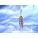  Yokohama новейший серебряный 925SILVER! очарование. серебряный подвеска перо перо 3.6g мужской женский стоимость доставки 220 иен колье 73a
