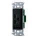  Panasonic (Panasonic) 15A*20A двоякое применение . включено заземление (элект.) розетка 250V металл рамка-оправа есть черный WTL19223B