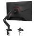 KOORUI монитор arm стол крепление дисплей arm 1 экран одиночный VESA arm зажим тип &amp; резиновая втулка тип PC монитор arm 