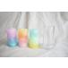[6/10 till! limited time *1580 jpy -1080 jpy ] candle mold jpy pillar 50mm×103mm poly- made candle type frame jpy pillar aroma candle paraffin soi wax ...