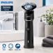  Philips электрический бритва 5000X серии X5007/00 мужской поворотный 27 листов лезвие ванна .. водонепроницаемый круг мытье USB зарядка черный 