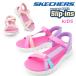  Skechers slip in z Kids сандалии go- walk Flex 303028L "свободные руки" туфли без застежки девушки 26 весна лето новый продукт 