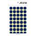 A-4906186070225 A-one цвет этикетка 15mm круг синий 