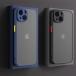 iPhone16/15/14/13/12 серии разнообразные соответствует кейс коврик цвет ударная абсорбция TPU силикон производства iPhone смартфон кейс 