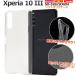 Xperia 10 III �X�}�z�P�[�X �J�o�[ �\�t�g�P�[�X ���� �N���A�[ �G�N�X�y���A�e���}�[�N�X���[ SO-52B SOG04 �g�уJ�o�[ �w�� �o�b�N�P�[�X
