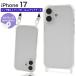 iPhone17 кейс прозрачный кольцо type ремешок отверстие имеется ударопрочный плечо соответствует прозрачный iPhone 17 кейс 