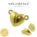  магнит Class p Heart Gold 15.5mm колье застежка магнитный останавливать металлические принадлежности браслет аксессуары детали материалы ручной работы 