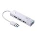 掠ץ饤 USB3.1 Gen1+USB2.0ܥϥ 4ݡ Хѥ ۥ磻 USB-3H421W