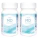 [ HYPER MD( гипер- M ti-)(Powder Capsules)]/ старый гипер- MDα( M ti- Alpha )2 шт. комплект 