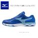 MIZUNO Mizuno настольный теннис обувь WAVE MEDAL7ue-b медаль 7 81GA2315-P 22: голубой × белый × бирюзовый подушка 2024 Париж 