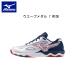  Mizuno настольный теннис обувь Mizunoue-b медаль 7 широкий WAVE MEDAL 7 WIDE 81GA241501 3E соответствует устойчивый амортизирующие свойства широкий модель TABLE TENNIS