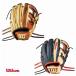  софтбол : Wilson * Queen DUAL женщина особый дизайн двойной . super s gold. ..!! цвет перчатка для игрока внутреннего поля WBW1031 87 type перчатка [ type установка обработка бесплатный ]